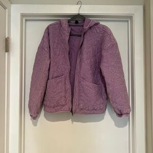 Wild Fable Purple Quilted Jacket